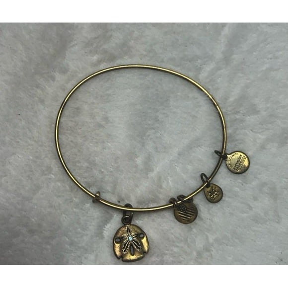 Alex and Ani bracelet, sand dollar *read desc - Picture 1 of 5
